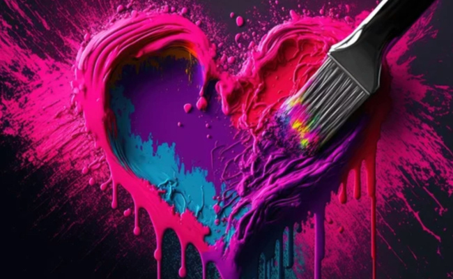 heart, painting
